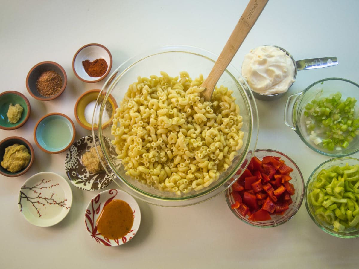 pasta salad ingredients