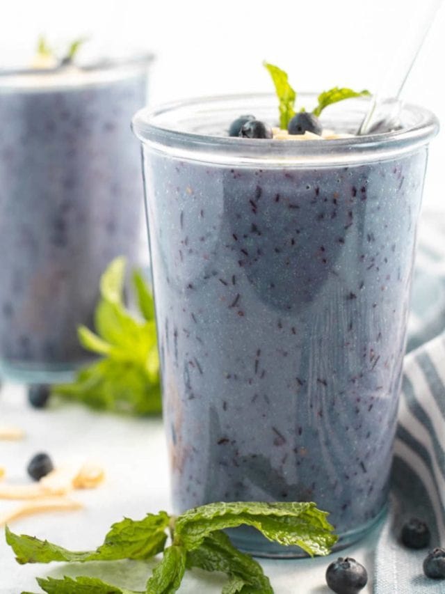 Blueberry Smoothie without Yogurt