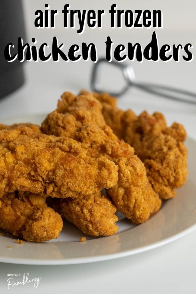 closeup of chicken tenders