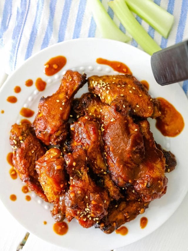Air Fryer BBQ Wings | Game Day