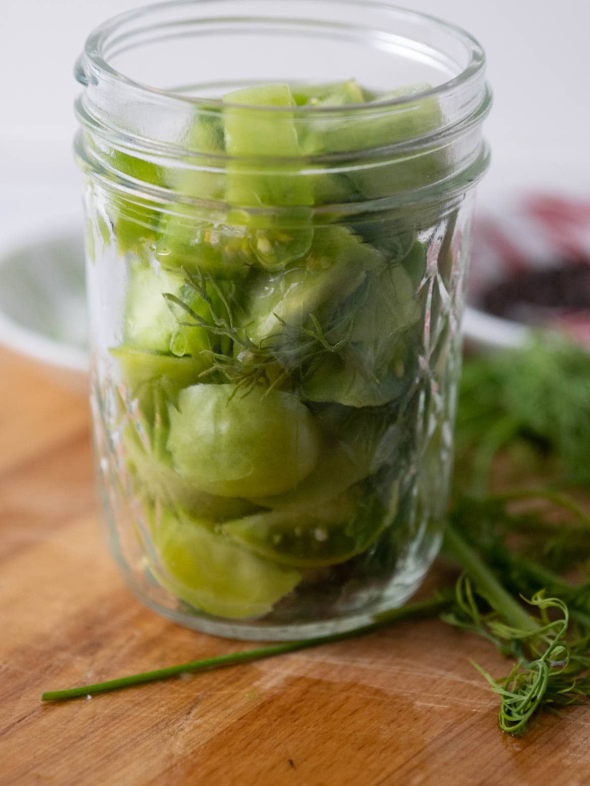 Green Tomato Pickles  Summer's Best Pickle! - SoupAddict