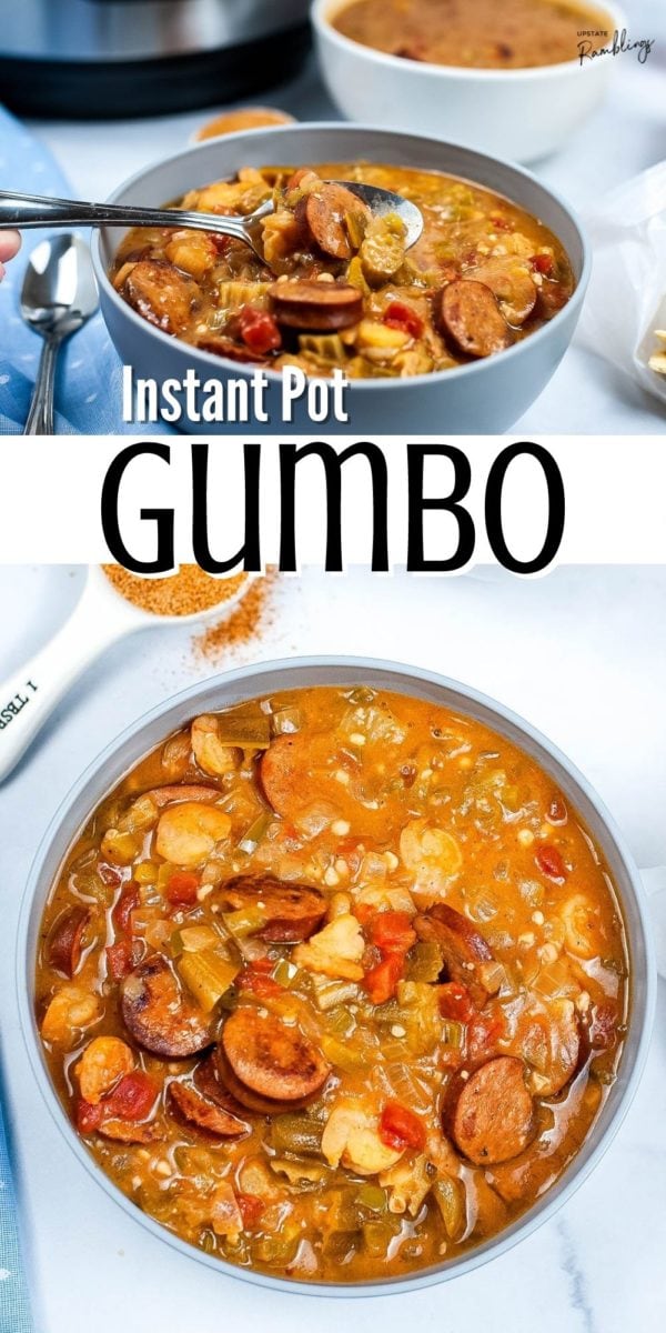 collage pin for pinterest gumbo