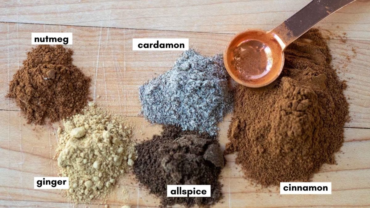 ingredients for apple pie spice