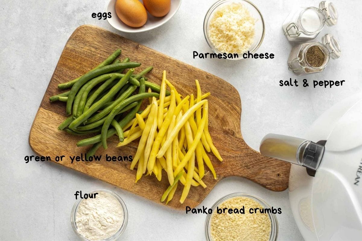 air fryer green bean fries ingredients