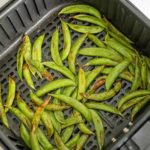 snap peas after air frying