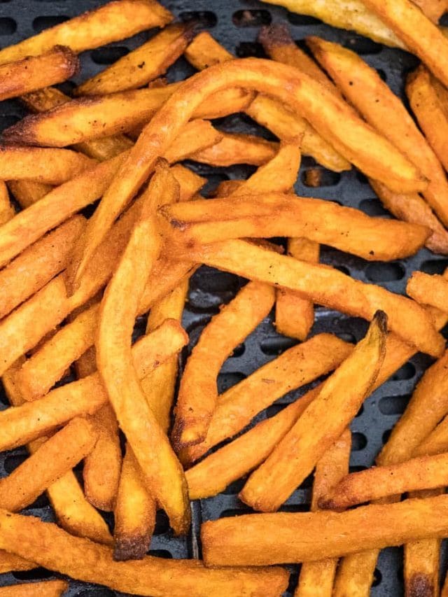 Make Frozen Sweet Potato Fries in Air Fryer