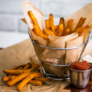 frozen sweet potato fries are air frying