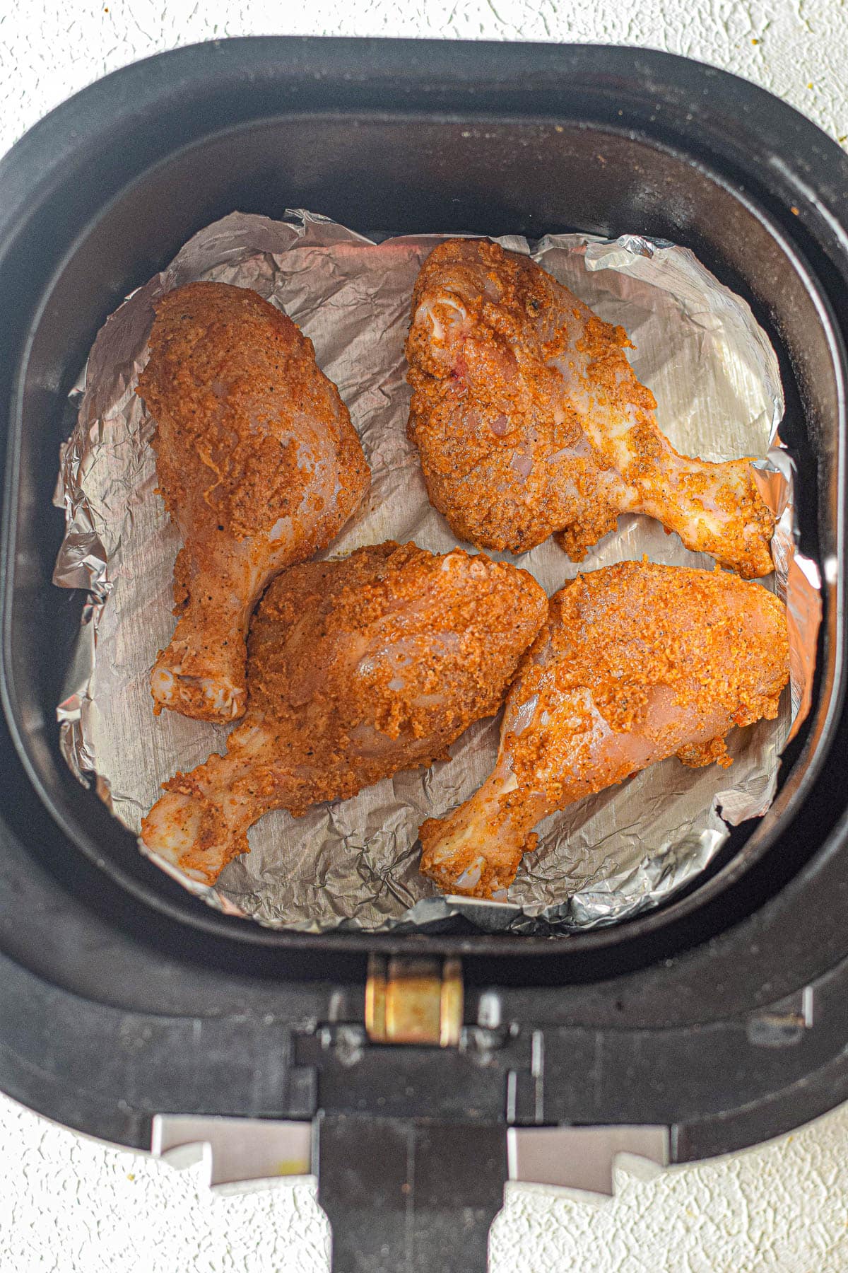 chicken legs before air frying