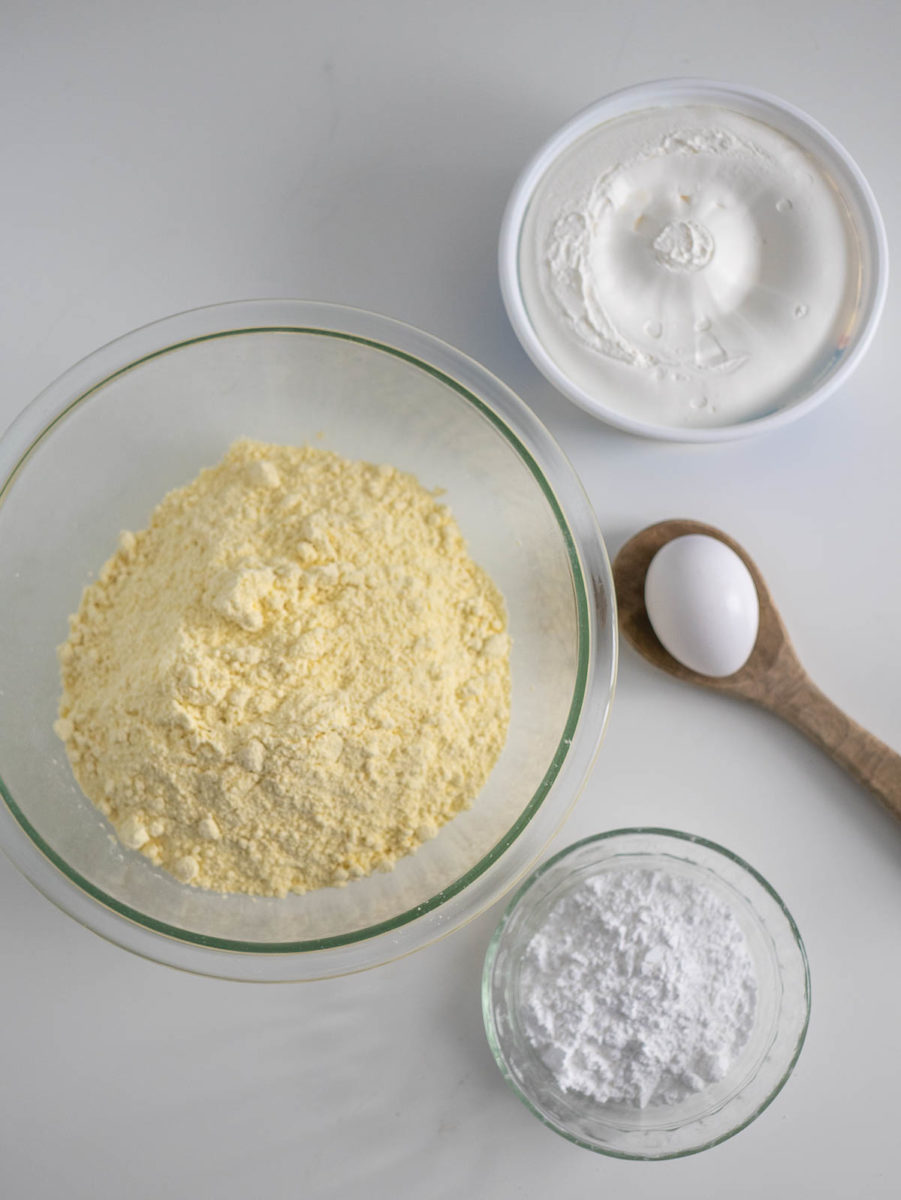 ingredients for making lemon whippersnaps