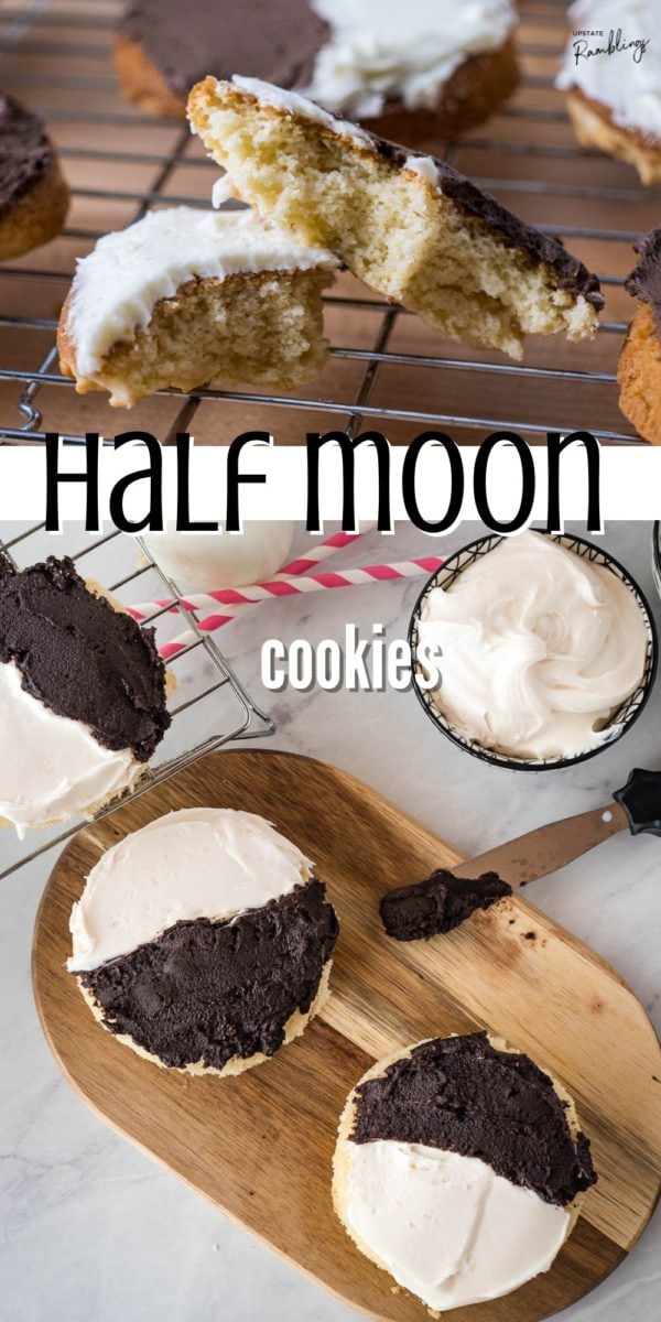 half moon cookies pinterest pin