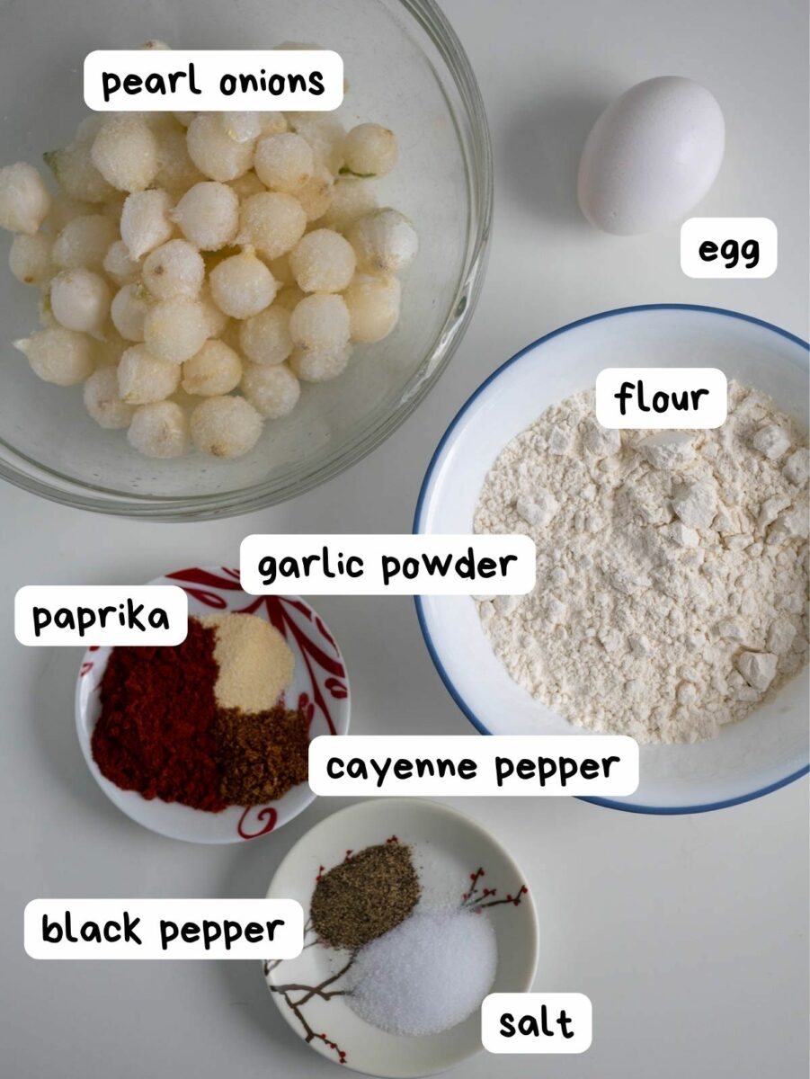 ingredient for air fryer pearl onions