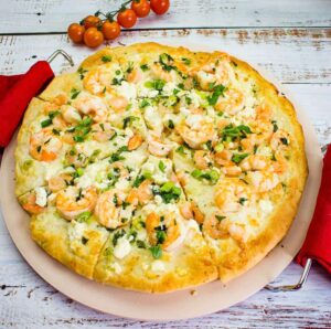 Shrimp Scampi Pizza - Cook What You Love