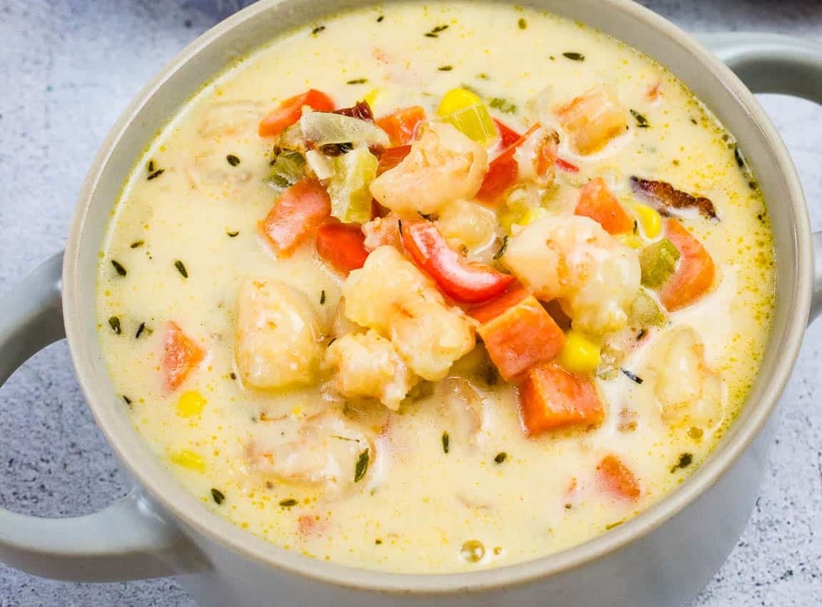Shrimp and Corn Chowder with Chipotle - Cook What You Love