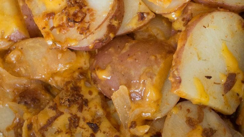 Cheesy Grilled Potatoes - Upstate Ramblings