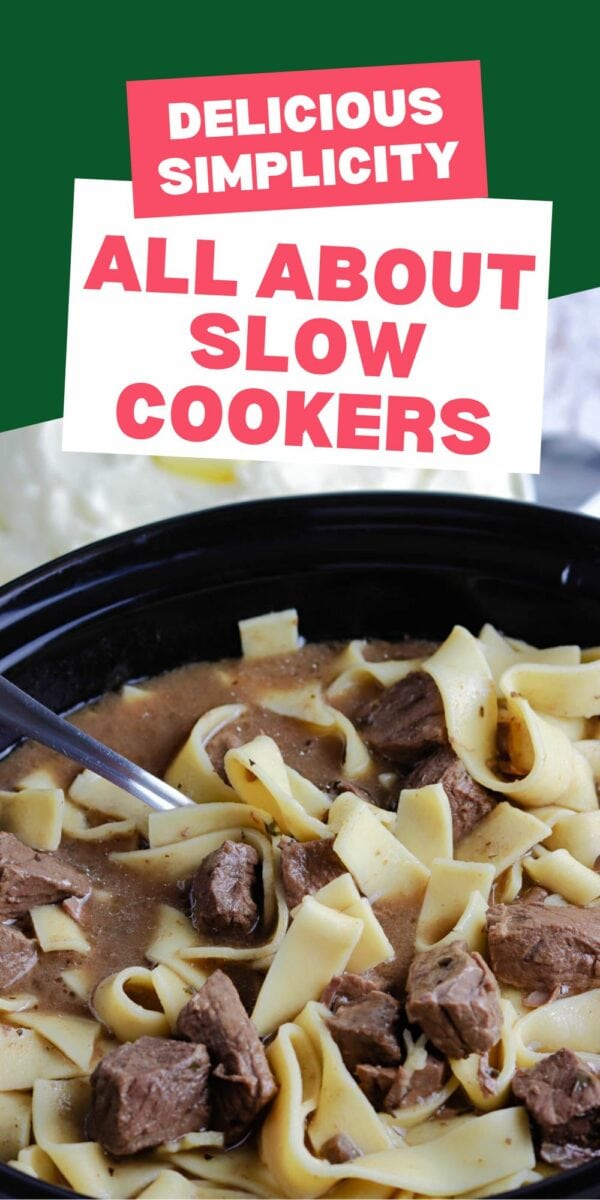 pinterest pin for slow cookers