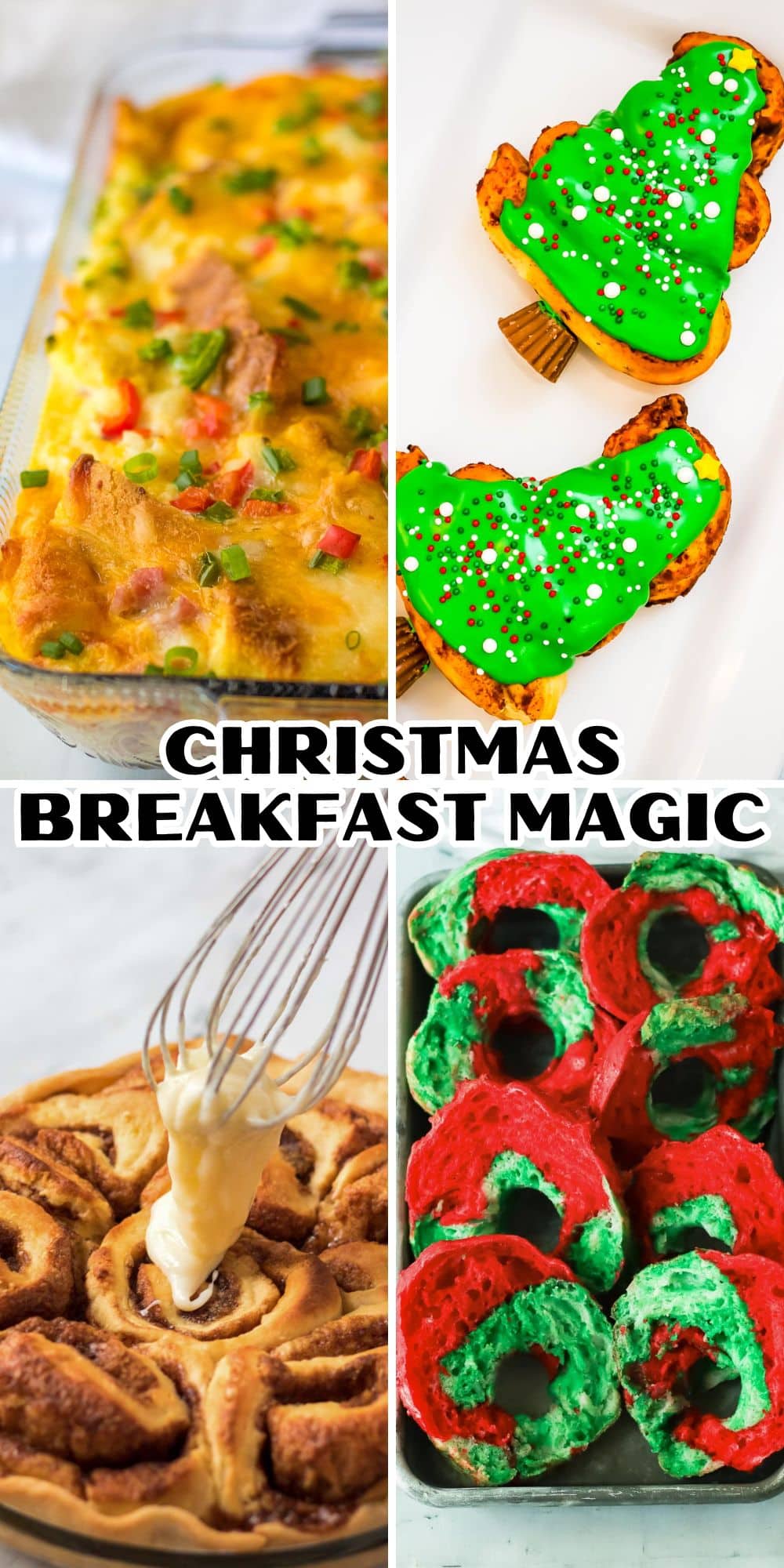 Christmas breakfast magic.