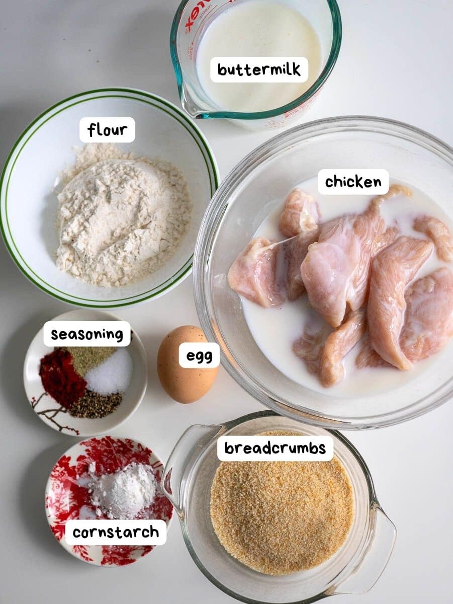 Ingredients for chicken tikka masala.