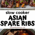 Slow cooker asian spare ribs.