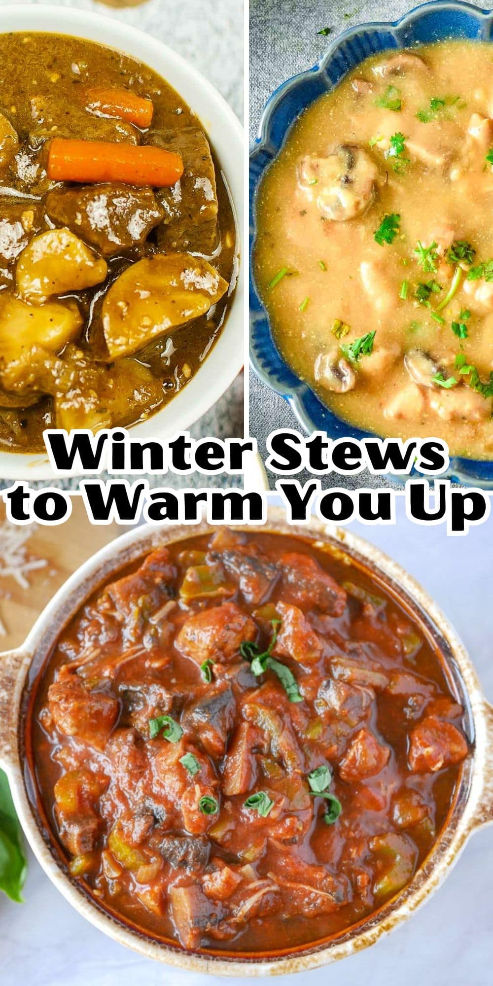 Winter stews to warm you up.