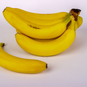 Learn how to store bananas on a white surface.